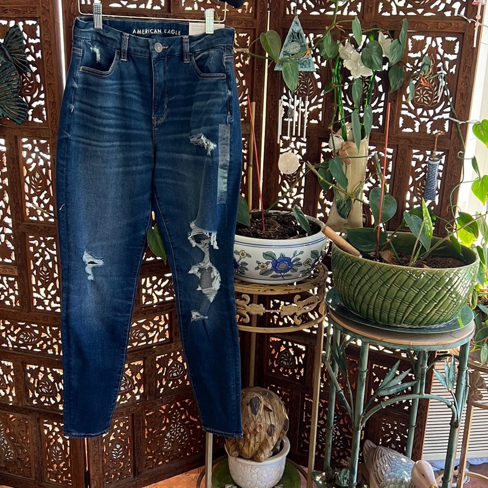 NWT American Eagle CURVY “The dream jean” in size 6 womens.